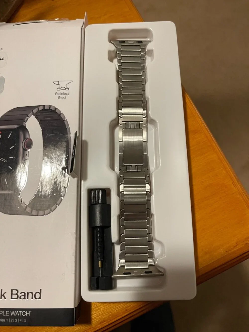 Stainless Steel Watch Band for Apple Watch (Series 1 - 6)